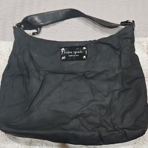 Black Nylon Shoulder Bag